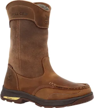Georgia Boot Athens SuperLyte Waterproof Wellington Pull-On Boot Size 9(W)