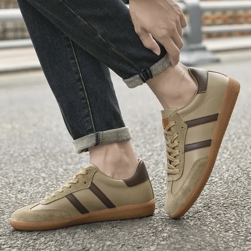 Grand Field Leather Sneakers