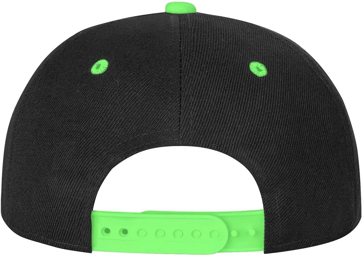 Gypsy Fortune Teller Snapback Hats for Men Women Hat Baseball Cap Flat Bill Visor White Hat