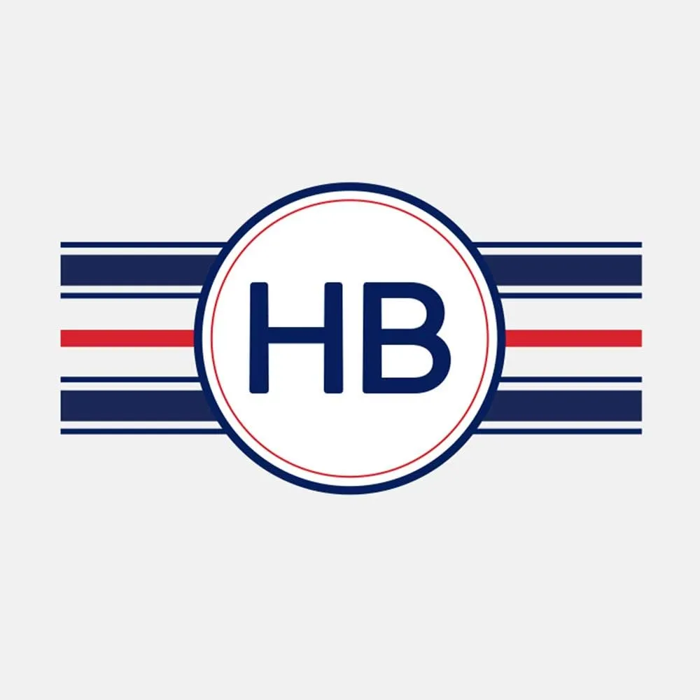 Harbor Bay Colorblock Chest-Striped Polo Shirt