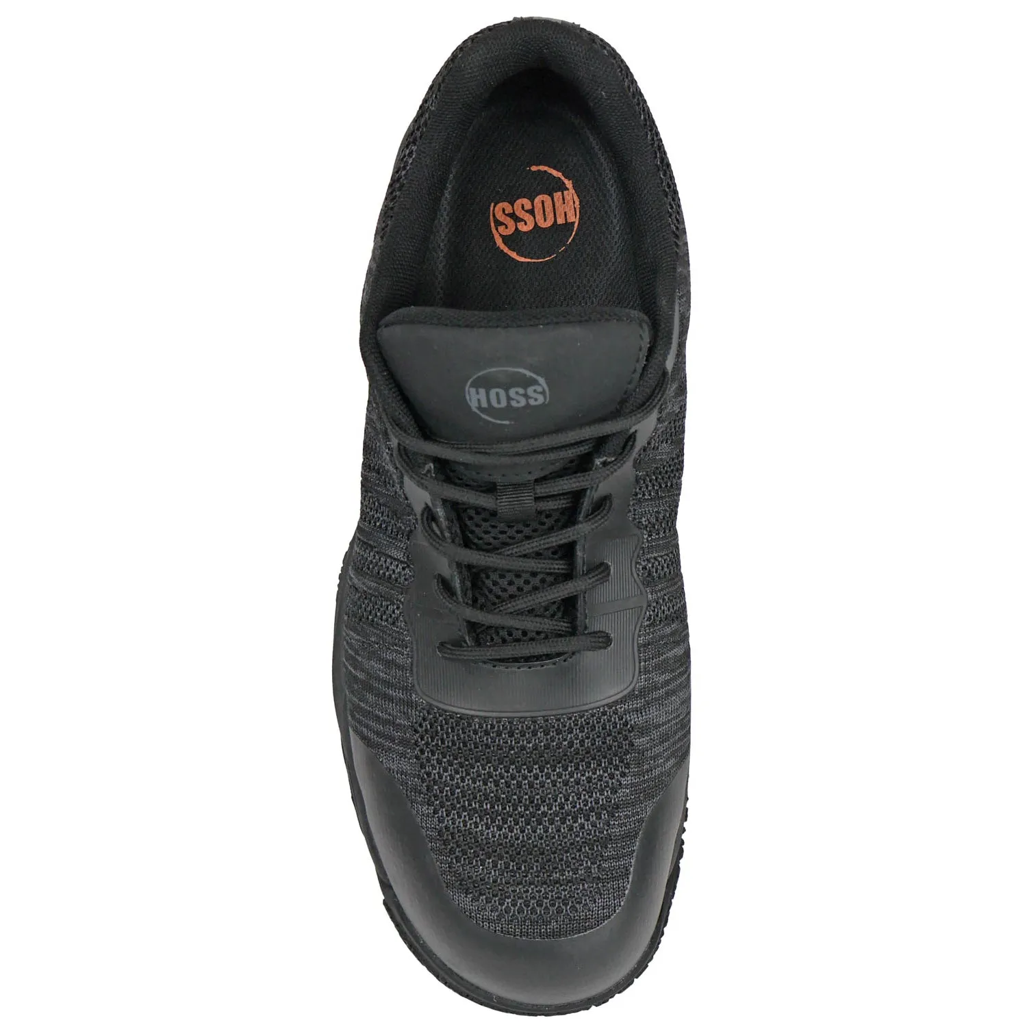 Hoss Boots Mens Spadix Composite toe Black Textile Work Shoes