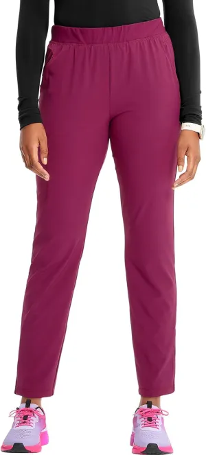 Infinity Cherokee Women's Pull-on Scrub Cargo Pants with Mid-Rise Tapered Leg and 5 Pockets IN120A
