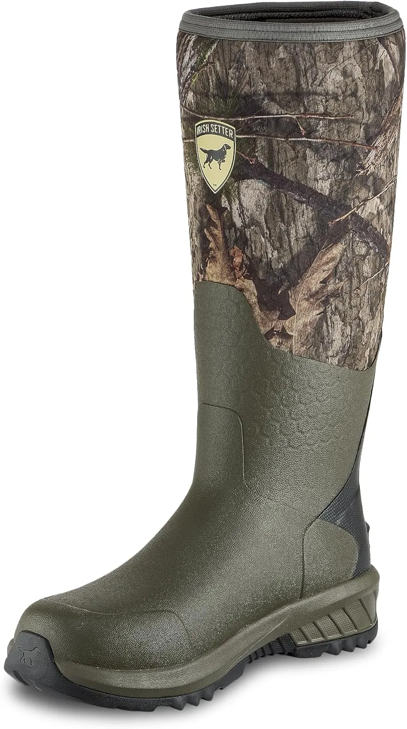 Irish Setter, MudTrek, Unisex, 17", Waterproof, Full Fit, Hunting Boot, Mossy Oak Country DNA