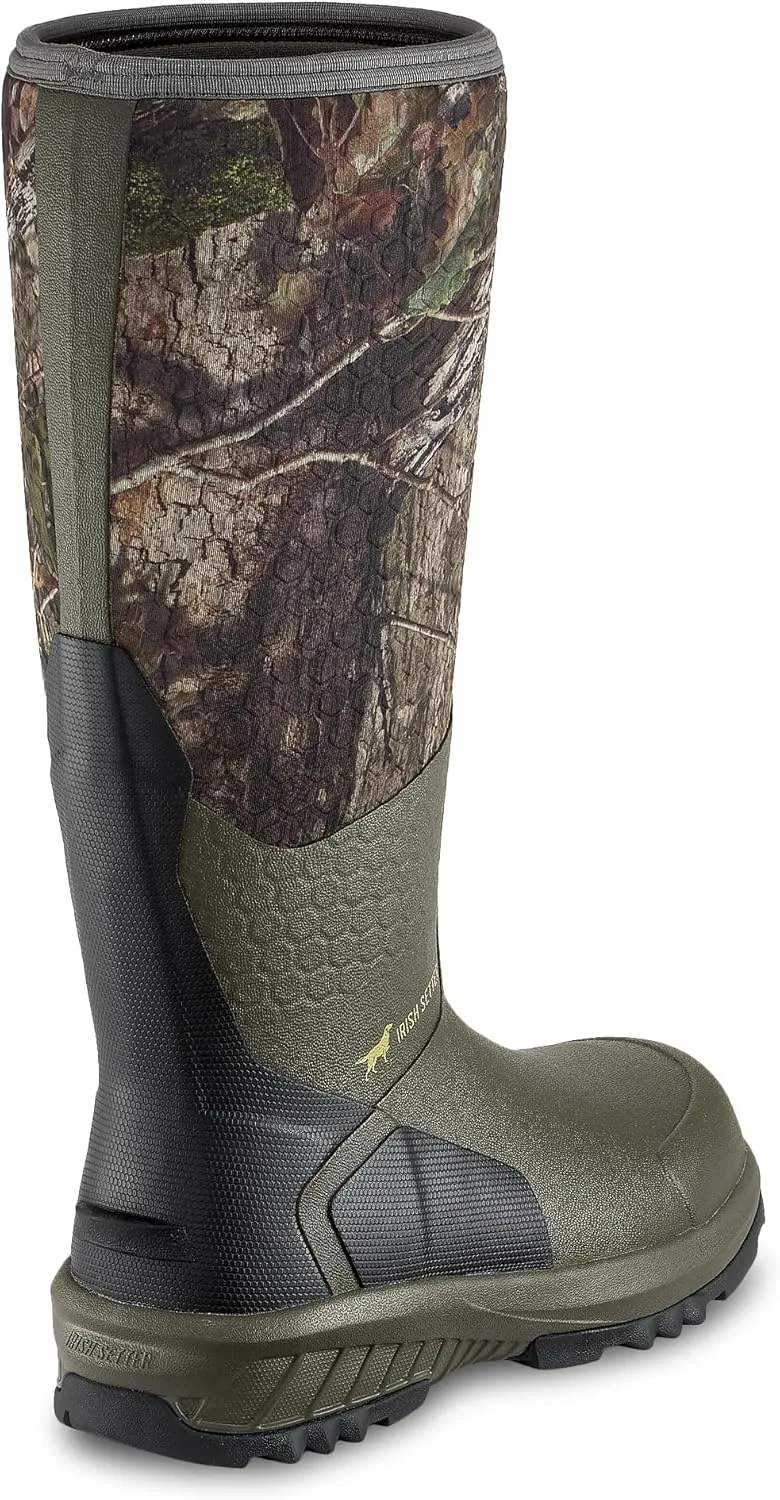 Irish Setter, MudTrek, Unisex, 17", Waterproof, Full Fit, Hunting Boot, Mossy Oak Country DNA