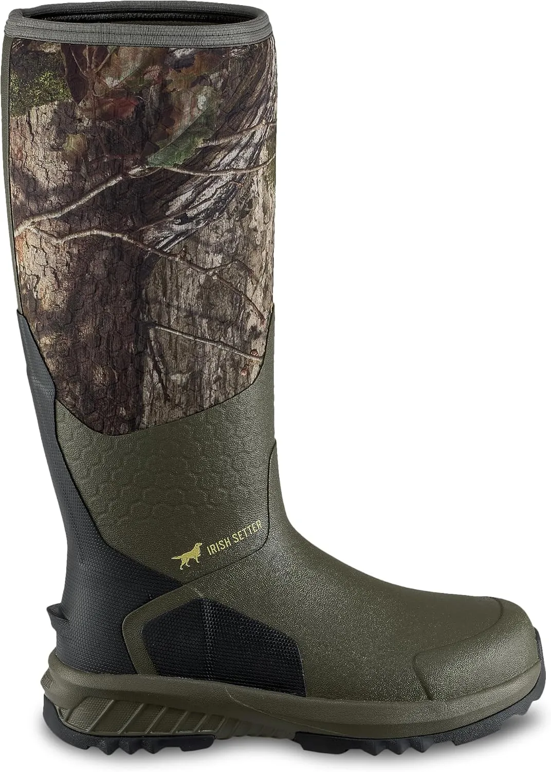 Irish Setter, MudTrek, Unisex, 17", Waterproof, Full Fit, Hunting Boot, Mossy Oak Country DNA