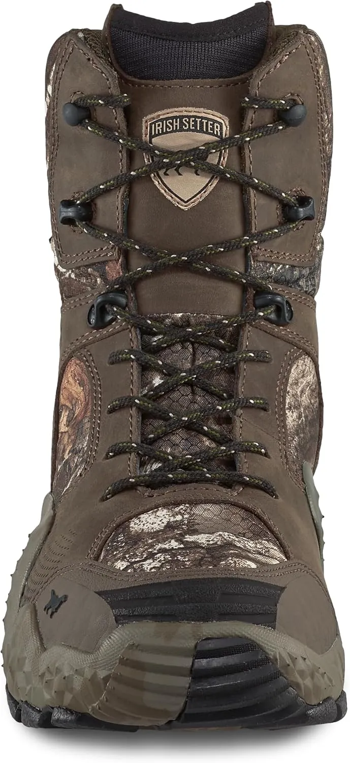 Irish Setter, VaprTrek, Men’s, 8", Waterproof, Hunting Boot, Realtree Edge