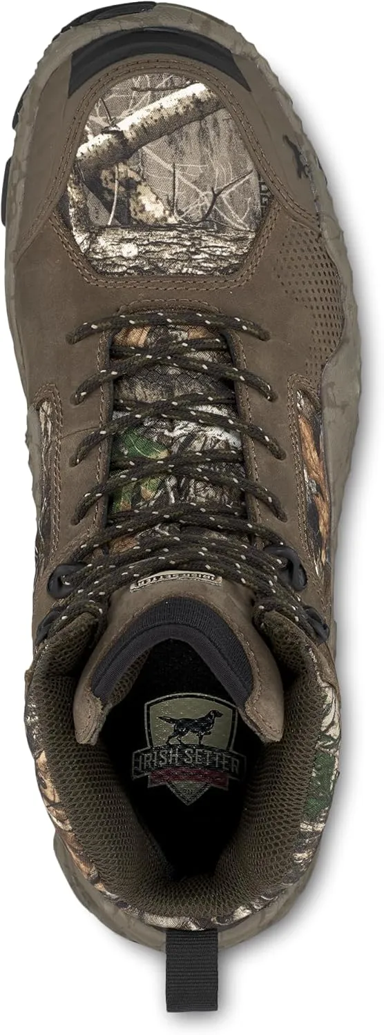 Irish Setter, VaprTrek, Men’s, 8", Waterproof, Hunting Boot, Realtree Edge