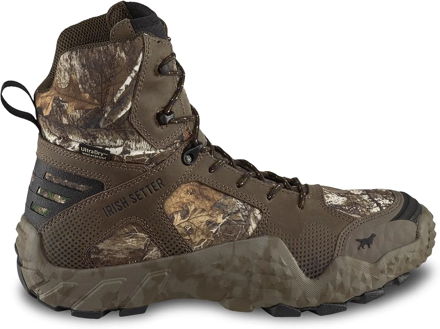 Irish Setter, VaprTrek, Men’s, 8", Waterproof, Hunting Boot, Realtree Edge