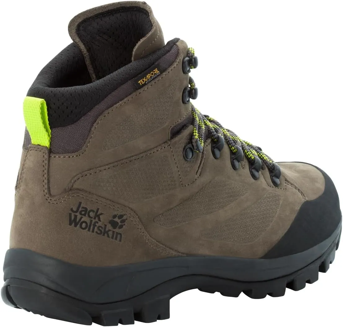 Jack Wolfskin Men's Rebellion Texapore Mid Backpacking Boot