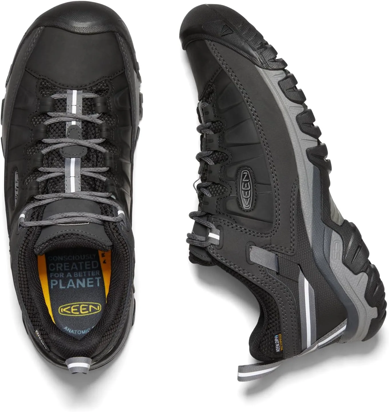 KEEN Men's Targhee 3 Low Height Waterproof Hiking Shoes