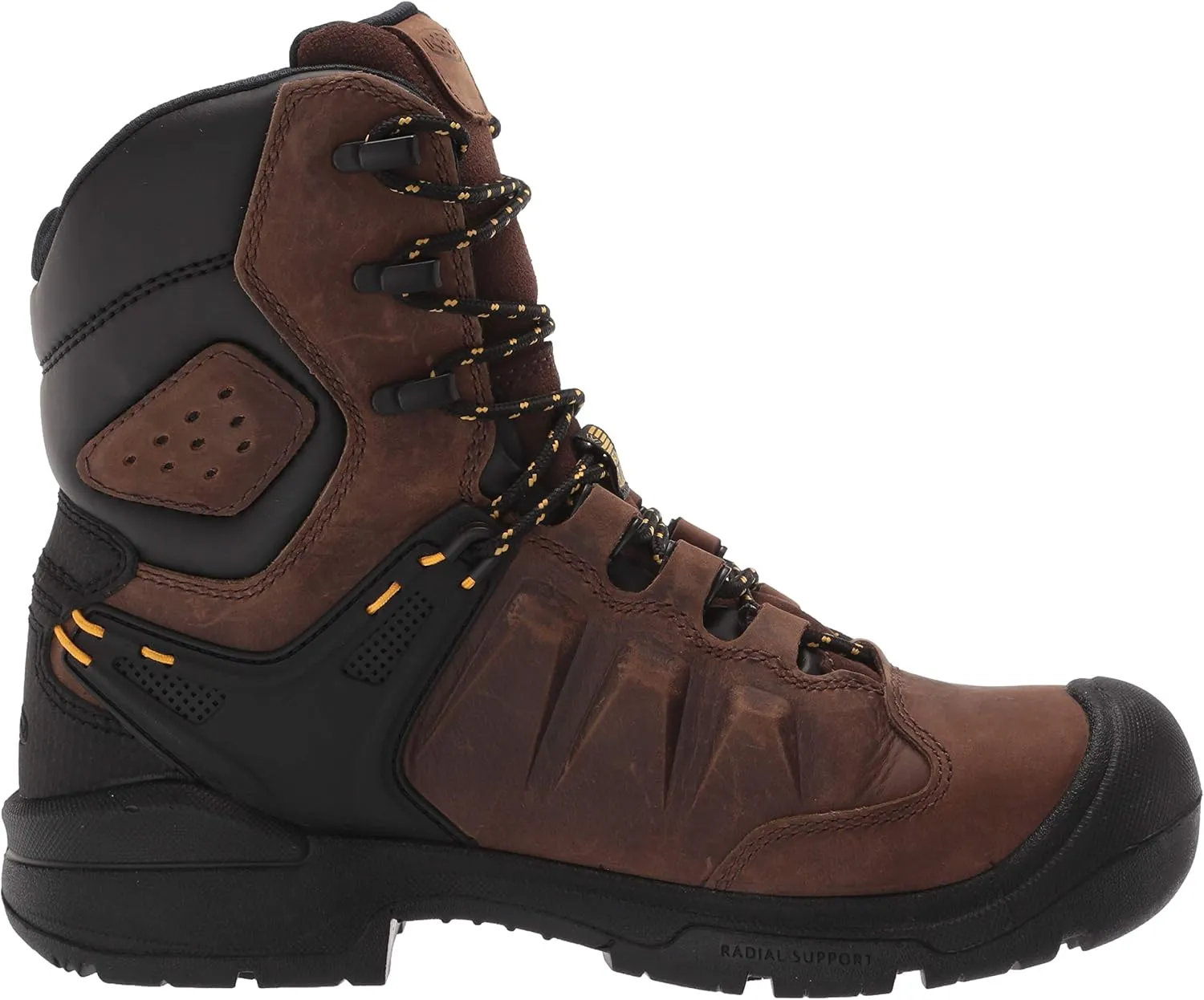 KEEN Utility Men's Dover 8" Leather Waterproof Composite Toe Work Boot