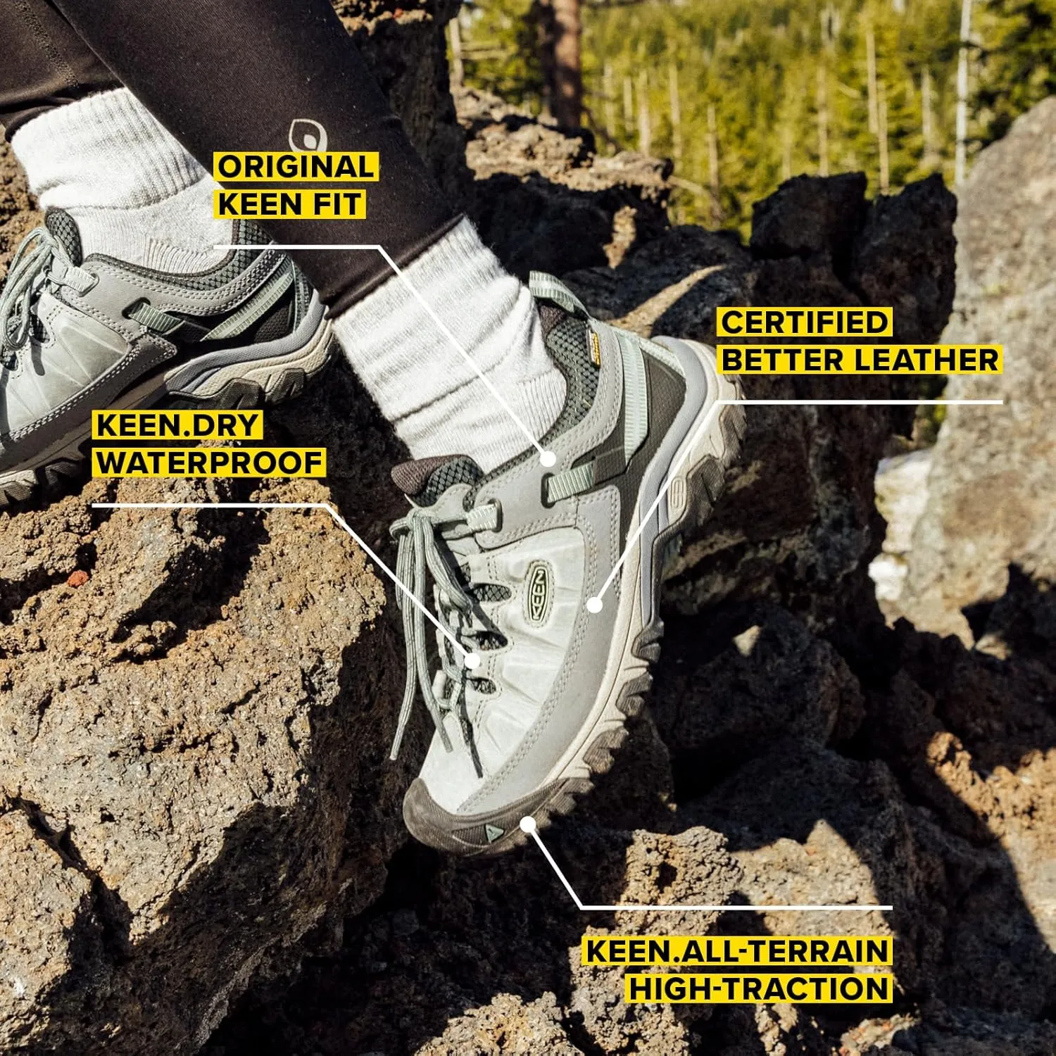 KEEN Women's Targhee III Low Height Waterproof Hiking Shoe