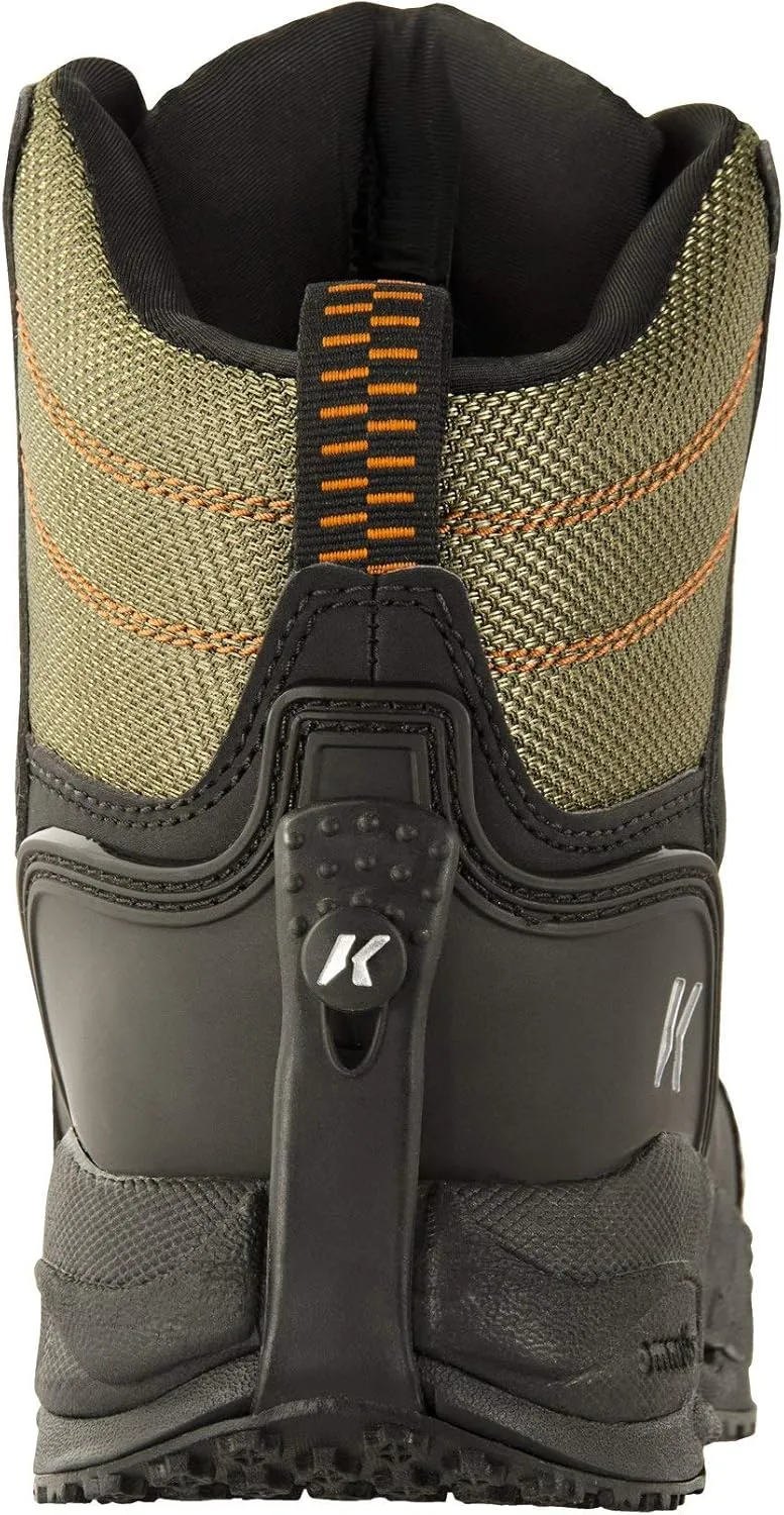 Korkers Greenback Wading Boots - Packed with the Essentials - Includes Interchangeable Kling-On and Studded Kling-On Soles