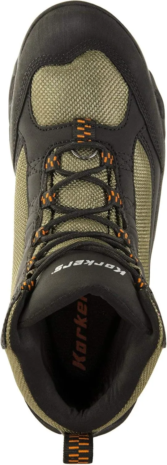 Korkers Greenback Wading Boots - Packed with the Essentials - Includes Interchangeable Kling-On and Studded Kling-On Soles