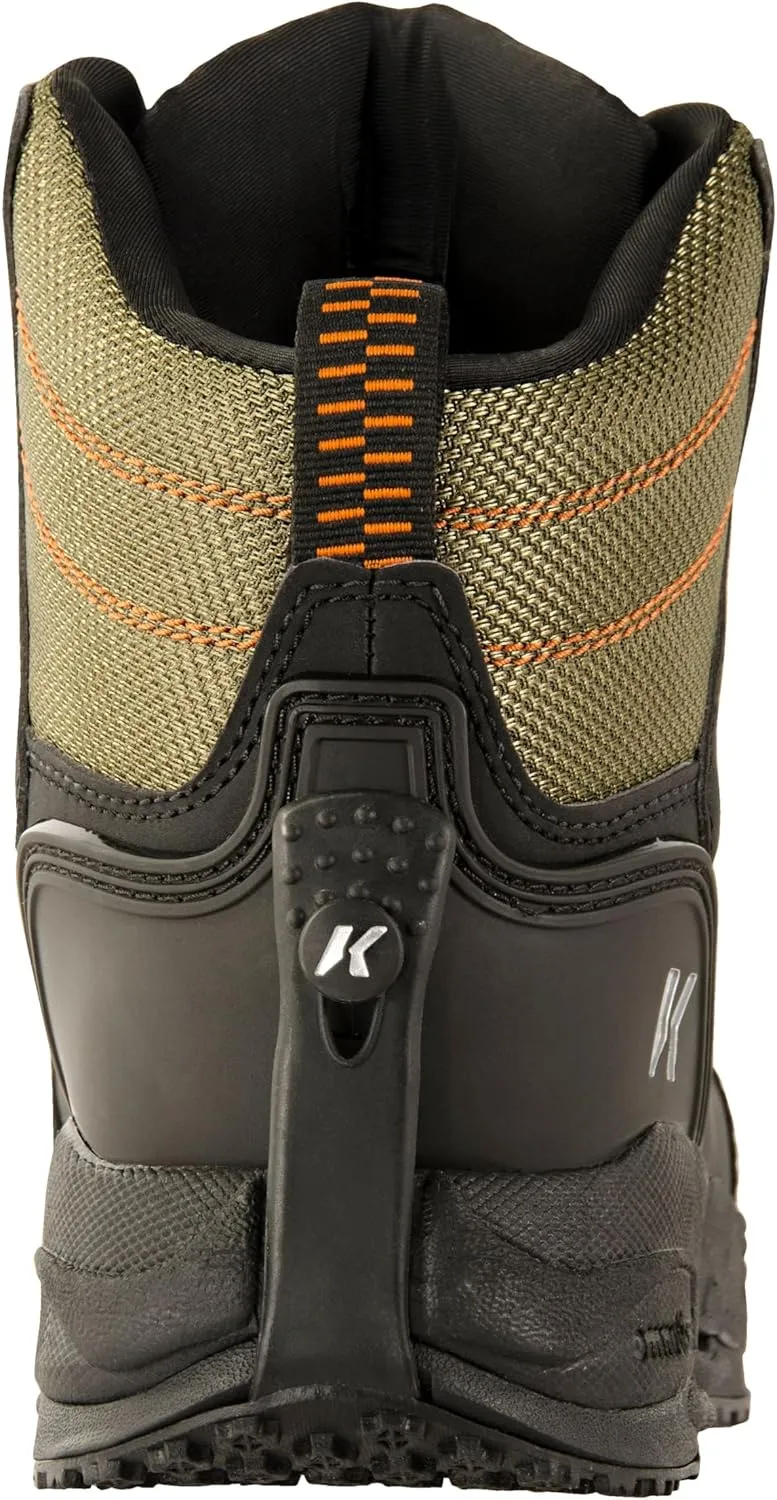 Korkers Greenback Wading Boots - Packed with the Essentials - Includes Interchangeable Kling-On and Studded Kling-On Soles