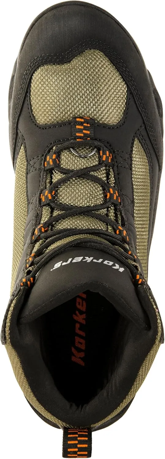 Korkers Greenback Wading Boots - Packed with the Essentials - Includes Interchangeable Kling-On and Studded Kling-On Soles