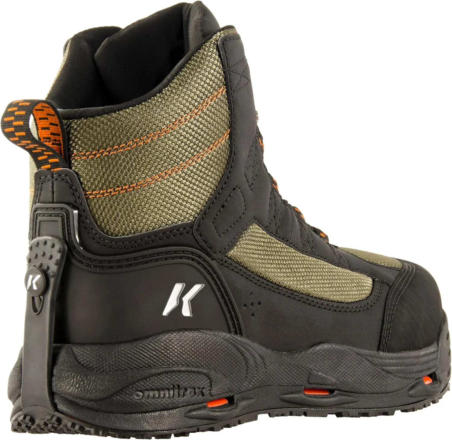 Korkers Greenback Wading Boots - Packed with the Essentials - Includes Interchangeable Kling-On and Studded Kling-On Soles