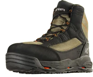 Korkers Greenback Wading Boots - Packed with the Essentials - Includes Interchangeable Kling-On and Studded Kling-On Soles