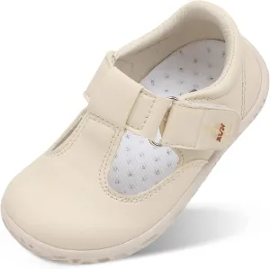L-RUN Toddler Girls Dress Shoes Lightweight Mary Jane Shoes for Girls Anti-Slip School Shoes for Toddler Girls