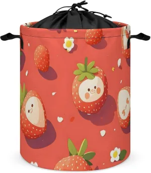 Laundry Hampers, Large Drawstring Laundry Bag, Removable Laundry Bags, Collapsible Storage Bin with Handles for Home Organization, Kids Room, Nursery Natural Foods