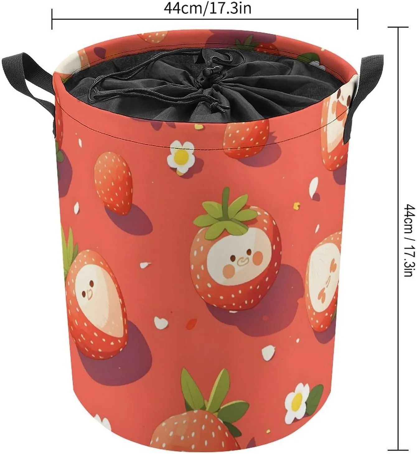 Laundry Hampers, Large Drawstring Laundry Bag, Removable Laundry Bags, Collapsible Storage Bin with Handles for Home Organization, Kids Room, Nursery Natural Foods