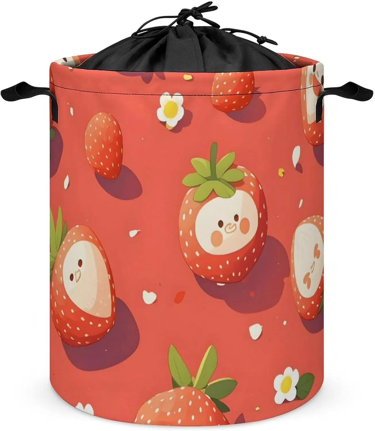 Laundry Hampers, Large Drawstring Laundry Bag, Removable Laundry Bags, Collapsible Storage Bin with Handles for Home Organization, Kids Room, Nursery Natural Foods