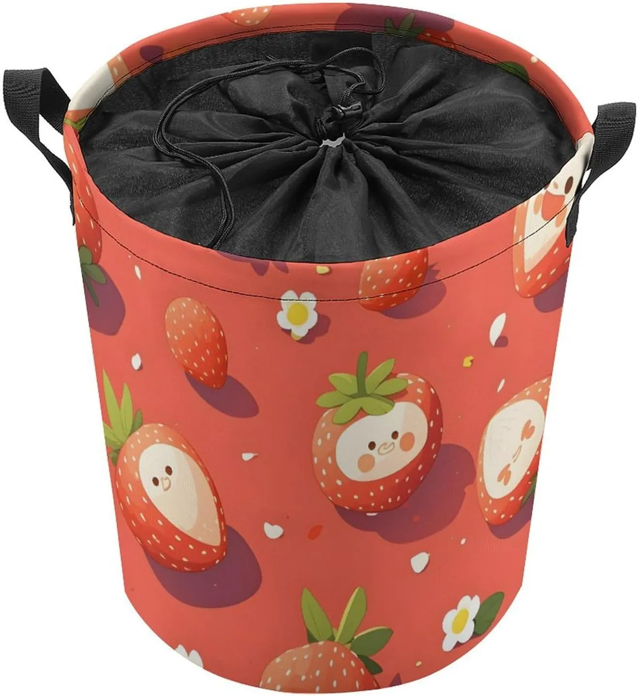 Laundry Hampers, Large Drawstring Laundry Bag, Removable Laundry Bags, Collapsible Storage Bin with Handles for Home Organization, Kids Room, Nursery Natural Foods
