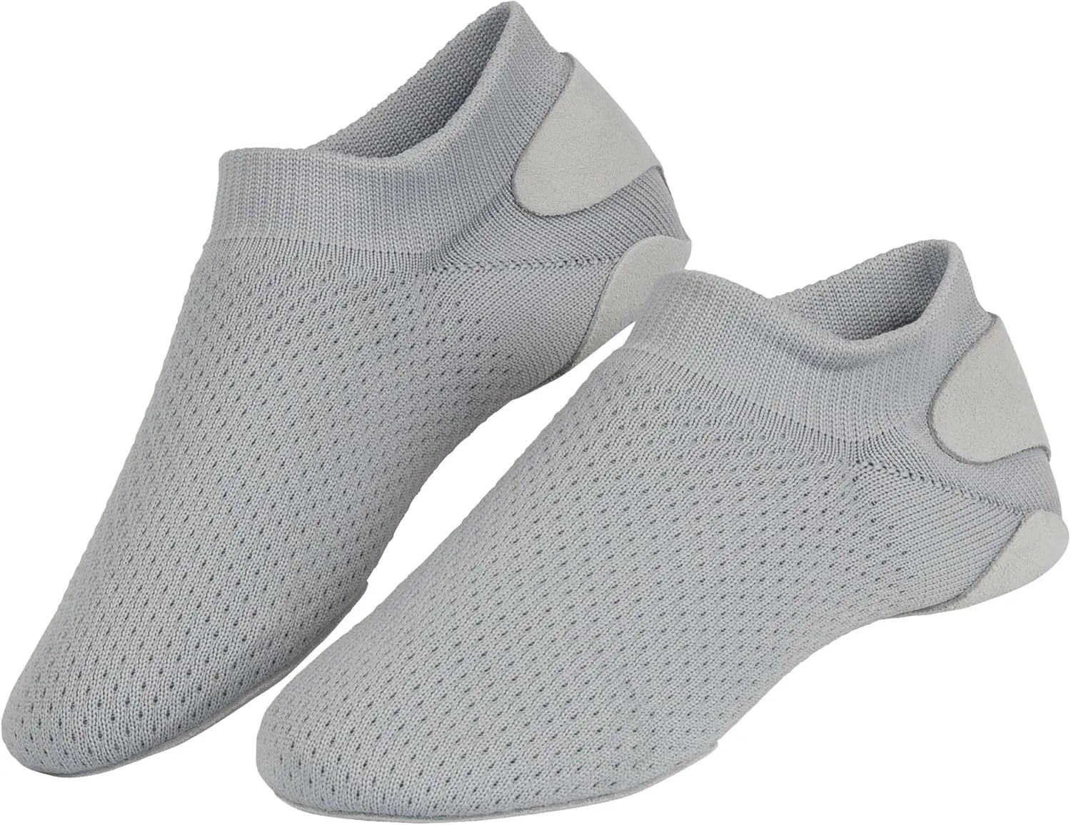 Linodes Unisex 019 Nylon Upper Leather Sole Slip-on Jazz Shoe for Women and Men's Dance Shoes