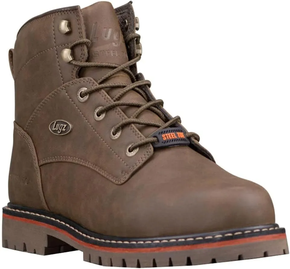 Lugz Men's Brute Steel Toe Construction Boot