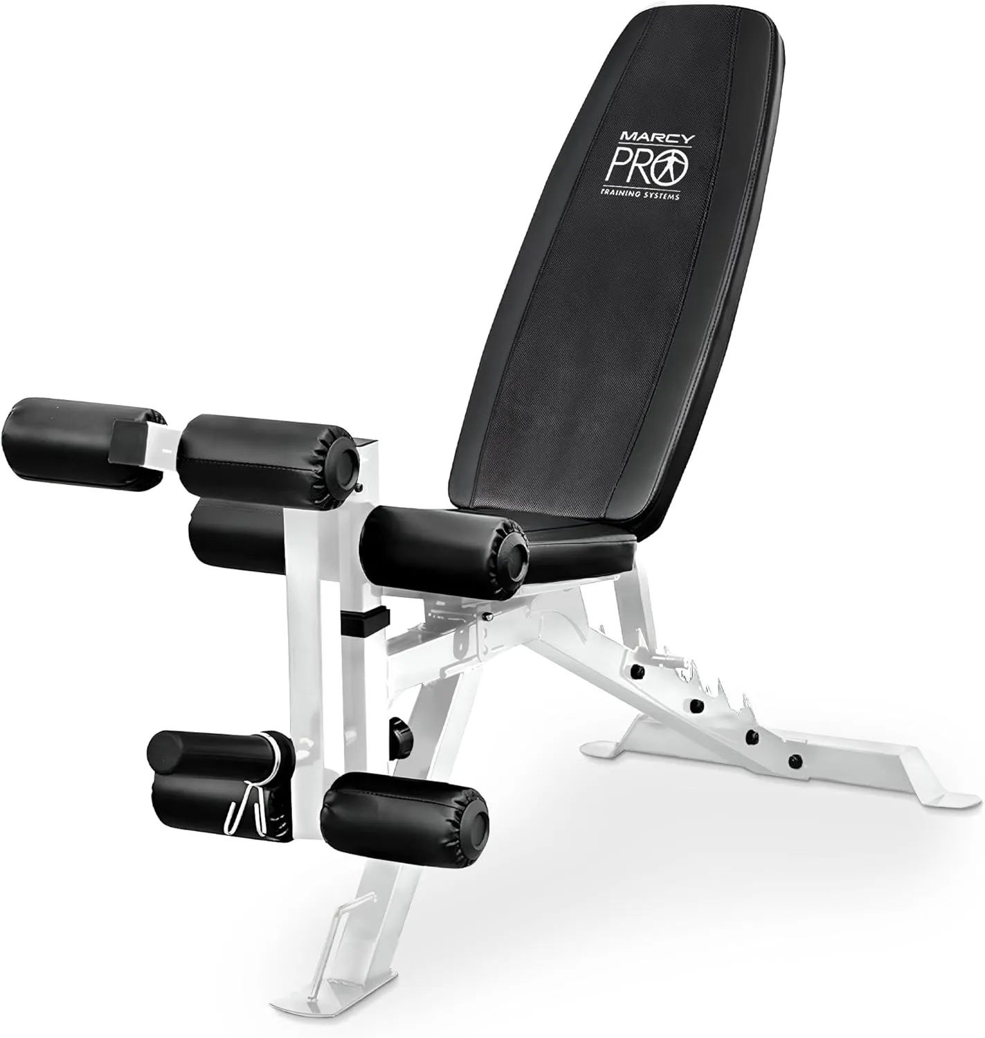 Marcy Adjustable Weight Bench w/Dual Leg Developer for Home Gym Workouts