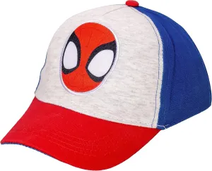 Marvel Spiderman Hat for Boys, Breathable Spiderman Baseball Cap for Toddlers, Boys Ages 3-9