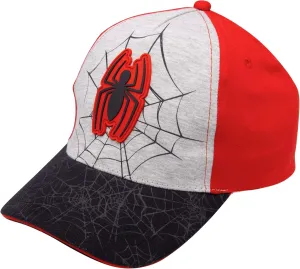 Marvel Spiderman Hat for Boys, Breathable Spiderman Baseball Cap for Toddlers, Boys Ages 3-9