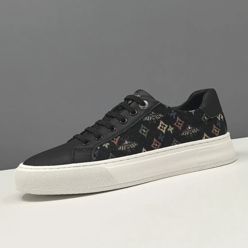 Men Fashion Breathable Canvas Flat Casual Shoes