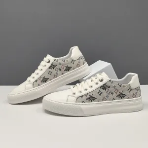 Men Fashion Breathable Canvas Flat Casual Shoes