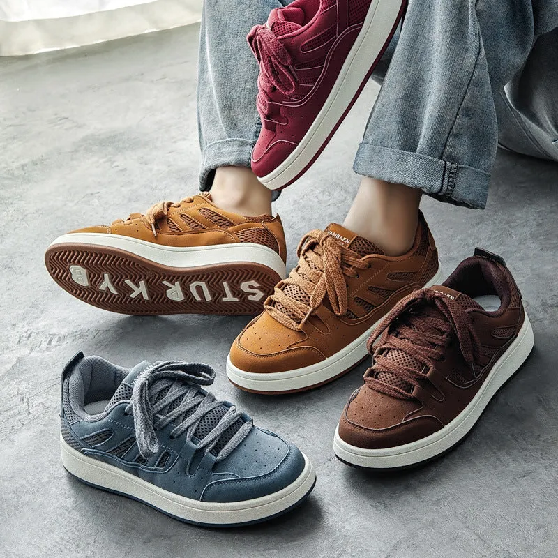 Men Fashion Breathable Flat Casual Sneakers