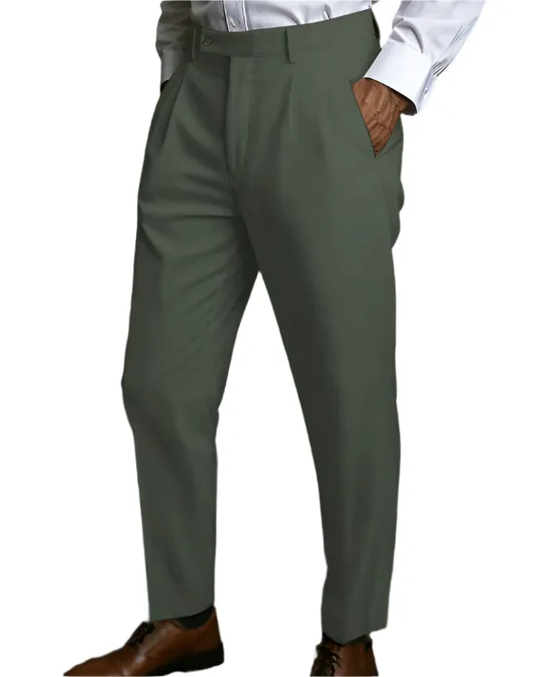 Men's Linen Pocket Flat Comfortable Breathable Trousers