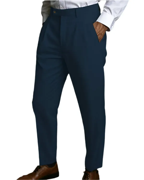 Men's Linen Pocket Flat Comfortable Breathable Trousers