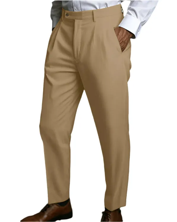 Men's Linen Pocket Flat Comfortable Breathable Trousers