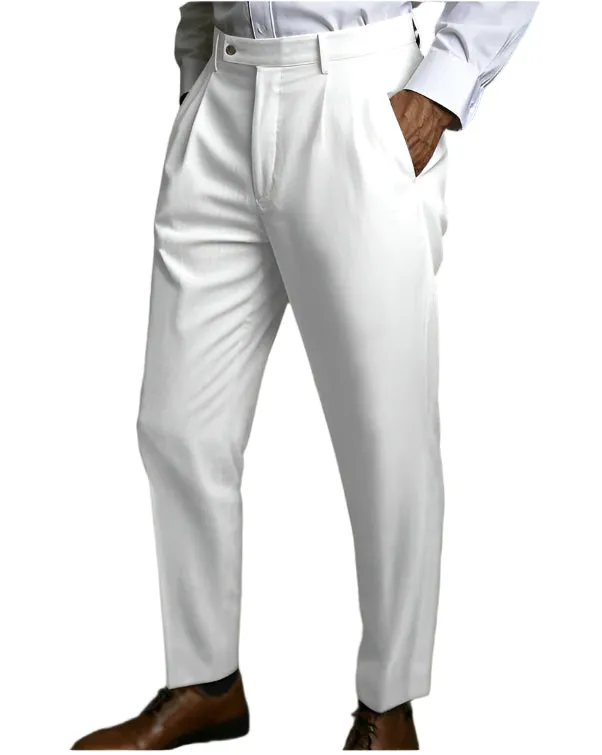 Men's Linen Pocket Flat Comfortable Breathable Trousers