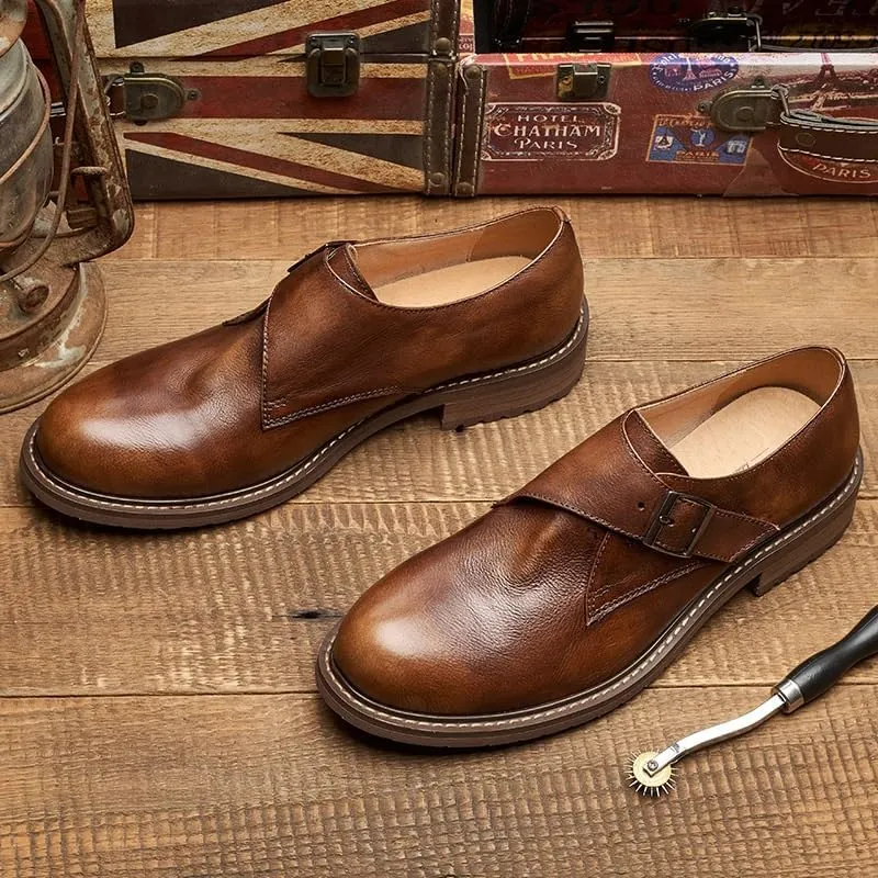 Men's Loafers Mens Genuine Leather Dress Shoes Flat Boat Shoes Casual Summer Breathable Soft Sole Loafers