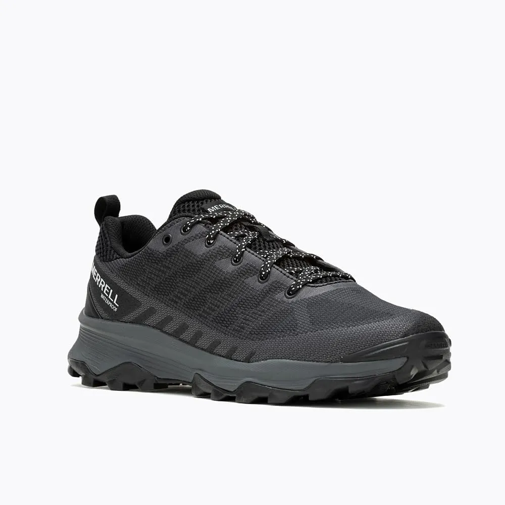 Merrell Men's Speed Eco WP-Charcoal/Tangerine Low-Top Sneakers