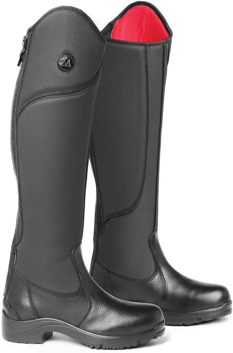 Mountain Horse Ladies ARCTICA Tall Winter Boots, 8 Regular, Black