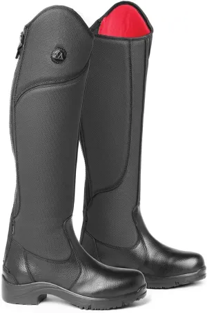 Mountain Horse Ladies ARCTICA Tall Winter Boots, 8 Regular, Black