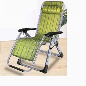 Multifunctional Folding Recliner Beach Chair Lounger Bed for Outdoor Garden Camping