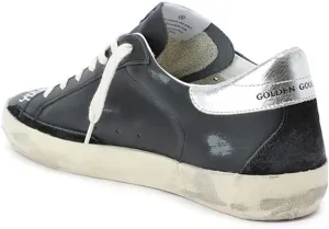 nesho Women's Fashion Sneakers Leather Outdoor Low Flat Trainers Retro Breathable Rubber Sport Shoes