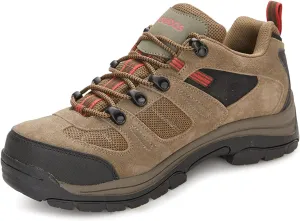 Nevados Men's Klondike Low Waterproof Hiking Shoe | Lightweight for Trail, Walking, Summer Outdoors | Comfortable w/Memory Foam | Rugged Carbon Rubber Sole