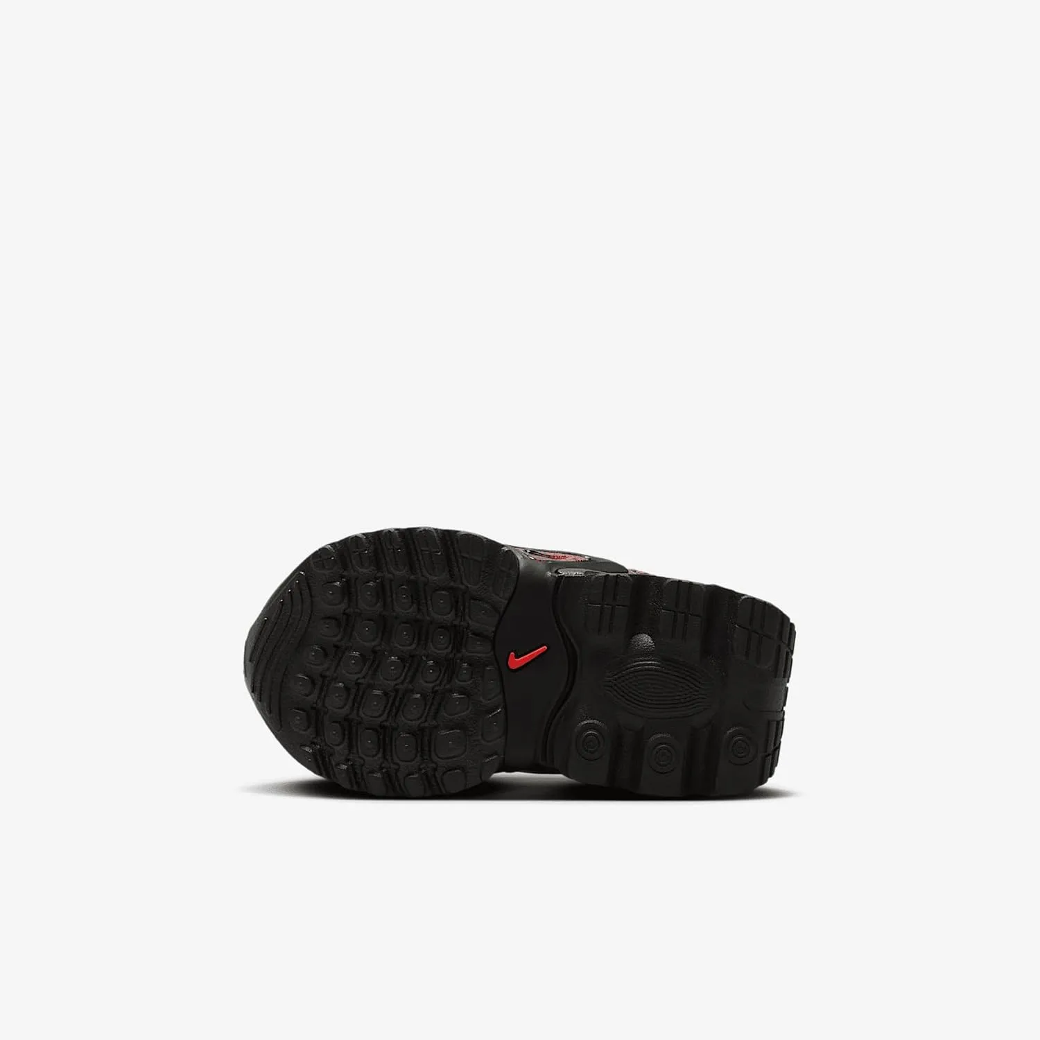 Nike Air Max Dn Baby/Toddler Shoes (FN4452-006, Black/Black/Bright Crimson/Black)