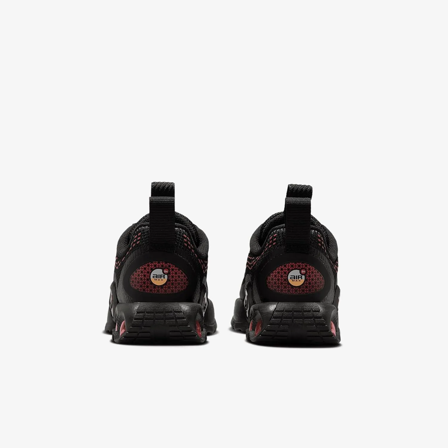 Nike Air Max Dn Baby/Toddler Shoes (FN4452-006, Black/Black/Bright Crimson/Black)