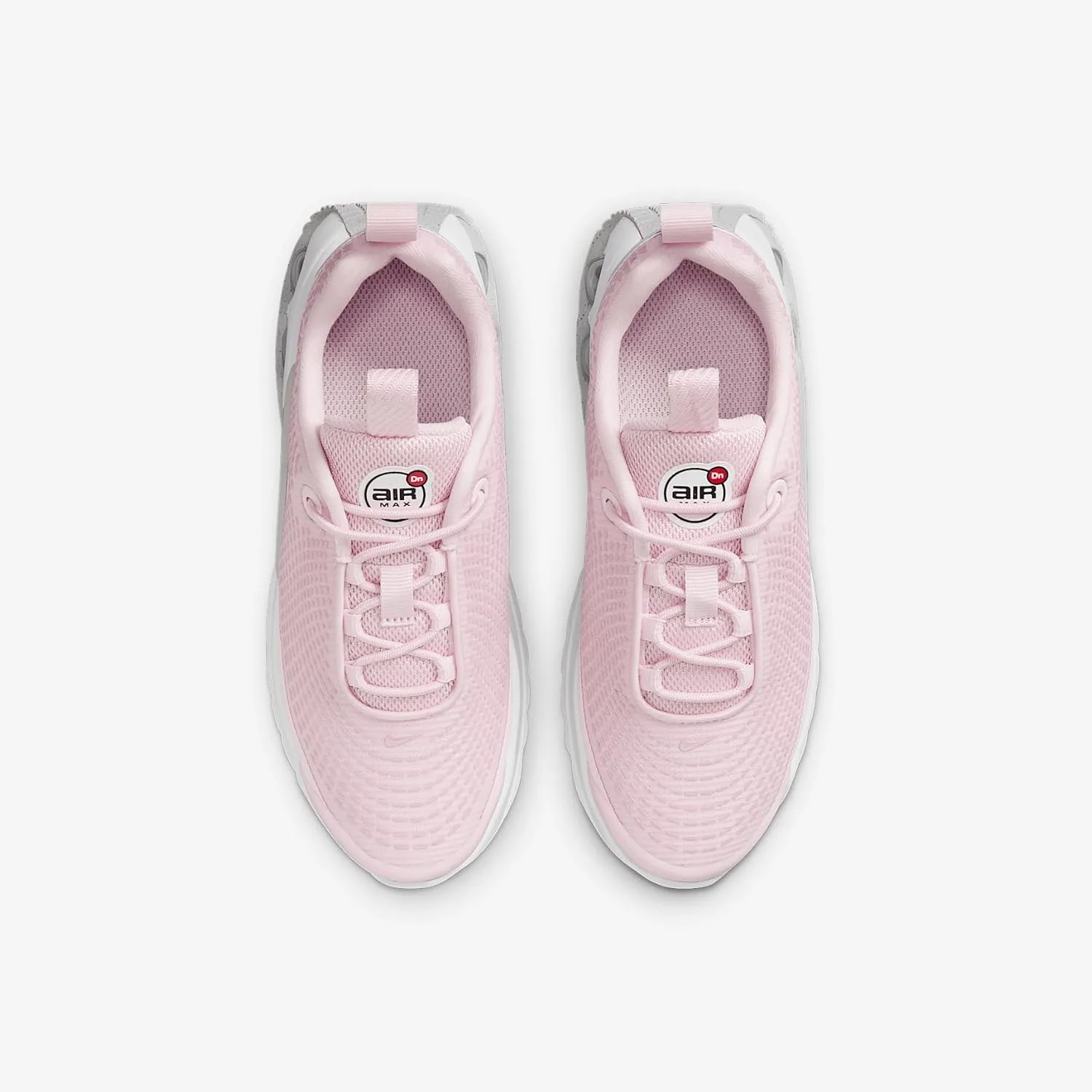 Nike Air Max Dn Little Kids' Shoes (FN4453-601, Pink Foam/Pale Pink/White/Metallic Silver)