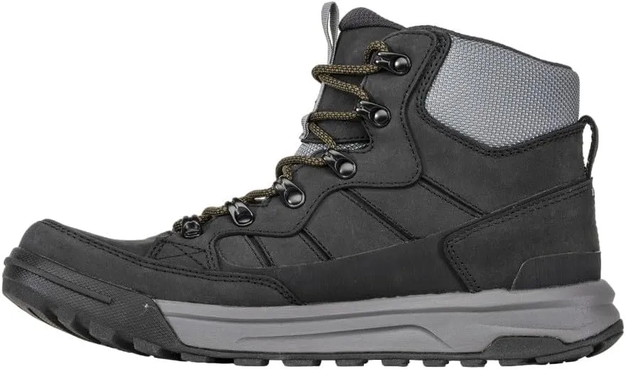 Oboz Men's Burke Mid Leather B-Dry Waterproof Hiking Boot